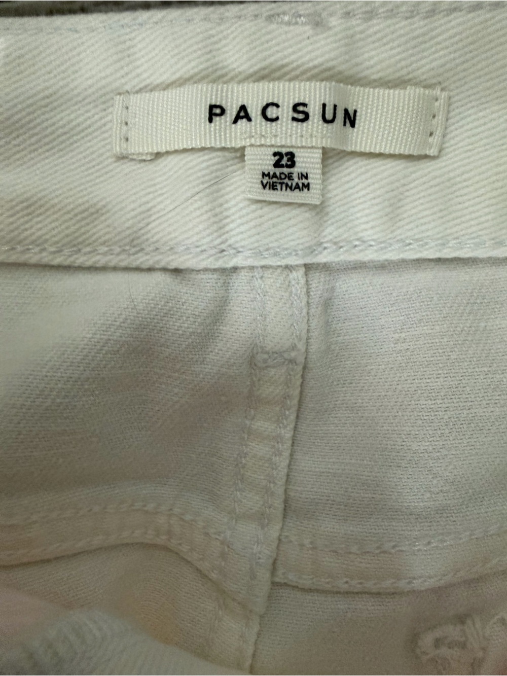PacSun Multicolored Denim Skirt NWOT - Picture 3 of 3
